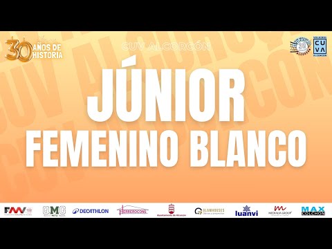 CUV ALCORCÓN BLANCO - CV TORRELODONES (JUNIOR FEMENINO 2ª DIVISIÓN AUT. PREFERENTE)
