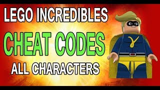 Lego Incredibles - All Cheat Codes (Characters)