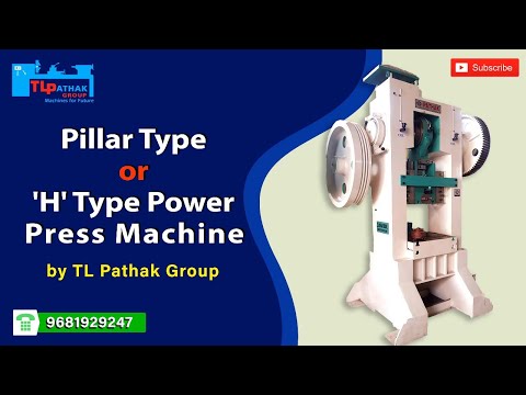 100 Ton Piller Type Power Press