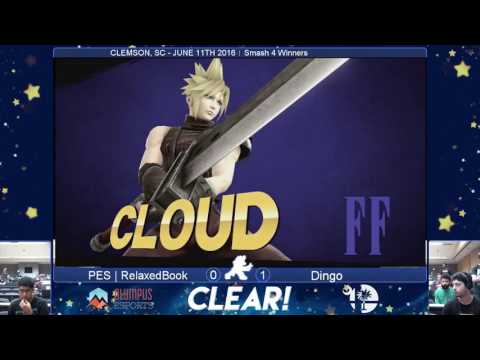 CLEAR! - PES | RelaxedBook (Little Mac) v Dingo (Cloud) - Smash 4