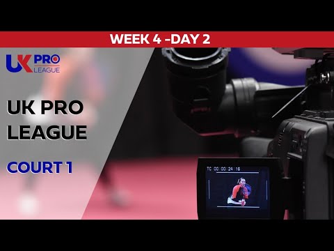 UK Pro League Live Stream - Court 1