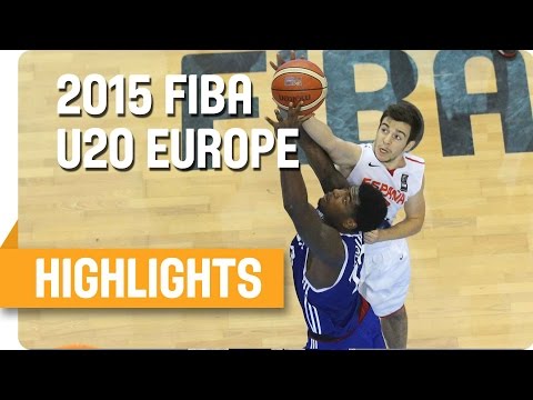 Spain v France - Semi-Final - Highlights - U20 European Championship 2015