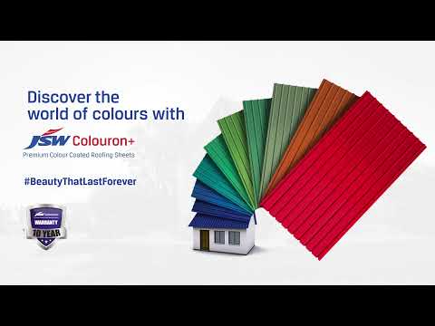 Galvanized iron gi color coated roofing sheet, thickness: 6m...