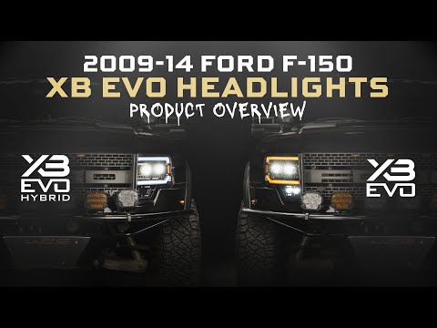 XB Evo & XB Evo Hybrid Headlights for 09-14 Ford F-150 & Raptor | Full Product Overview
