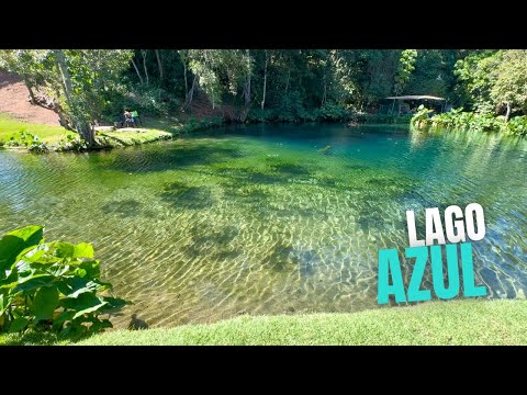 Lago azul vila propício, uma das águas mais cristalinas de Goiás!