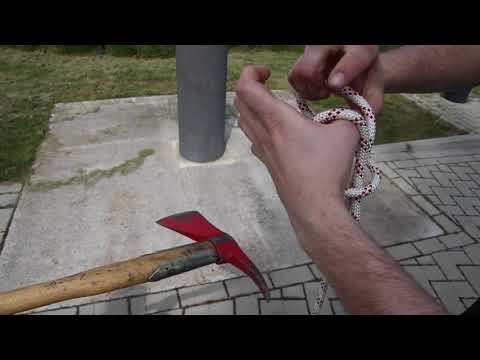 Knoten und Stiche, der doppelte Ankerstich