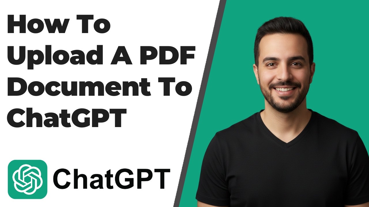How To Upload A PDF Document To ChatGPT (Easy Guide)