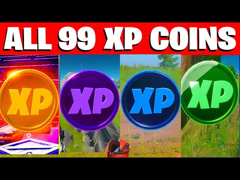 All 99 XP COINS LOCATIONS IN FORTNITE SEASON 3 Chapter 2 (WEEK 1-10)