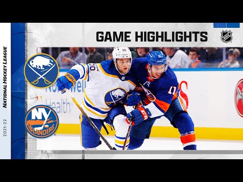 Sabres @ Islanders 12/30/21 | NHL Highlights