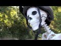 Skeleton Riding A Bike