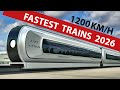 Train Speed The Fastest High Speed Train In The World 2027
