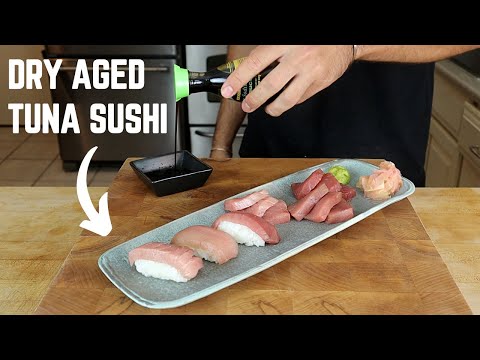 Dry Aged Tuna Sushi ($4,000!!) #shorts