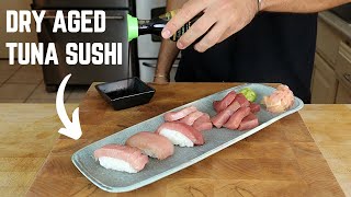 Dry Aged Tuna Sushi ($4,000!!) #shorts