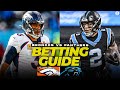 Broncos at Panthers Betting Preview: FREE expert picks, props [NFL Week 12] | CBS Sports HQ