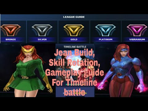 Jean Skills Rotation and Gameplay Guide For Timeline Battle - Marvel Future Fight