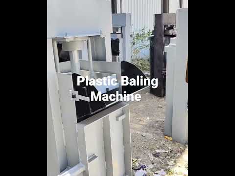 Waste Plastic Baling Machine