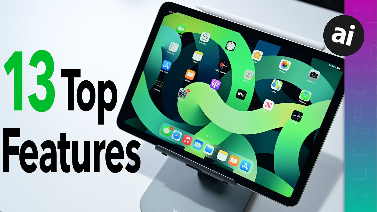 Top Features of the 2020 iPad Air 4!!
