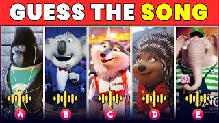 Guess The Sing 2 Movie Character By Song & Voice 🎶| Ash, Clay, Johnny, Gunter, Rosita