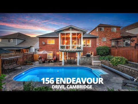 Amazing Hespeler Walkout Bungalow - 156 Endeavour Drive - Cambridge Real Estate Video