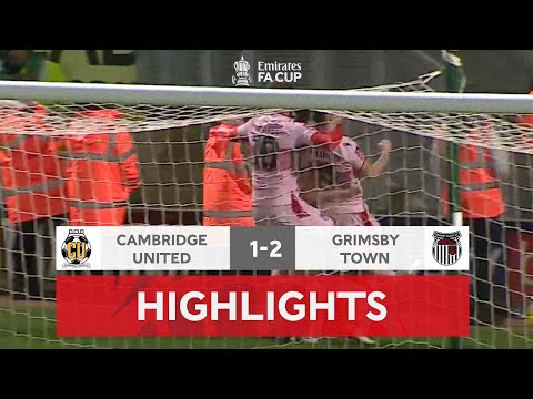 Khan Late Brace Sends Grimsby Through | Cambridge United 1-2 Grimsby Town | Emirates FA Cup 22-23
