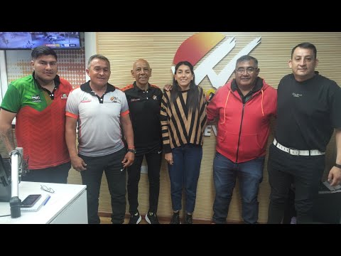 NOS VISITARON LAS AUTORIDADES DE DEPORTES DE FRAY MAMERTO ESQUIU 