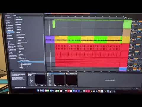 iDAMM IPad to MacBook M1 into Ableton Live workflow….