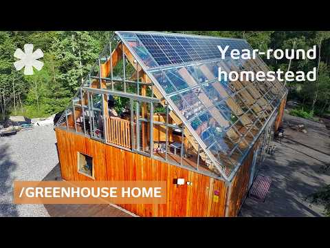 Family Creates Greenhouse Homestead with 2 Containers and Orchard