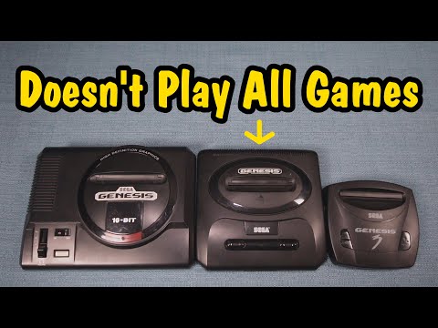 Comparing the Three Models of the Sega Genesis (Model 1 vs Model 2 vs Model 3)