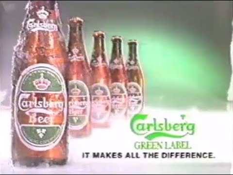 Carlsberg Green Label "Design Management" 30s - Philippines, 1991