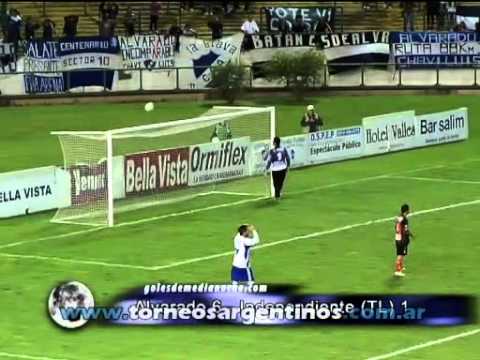 Alvarado (MdP) 6 - Independiente (Tandil) 1 - Argentino B - 11-03-2012