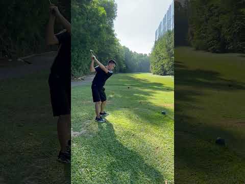 Hitting my old trustee Taylormade R7 5w #golf #golfswings #golfing #golfer #golfgods