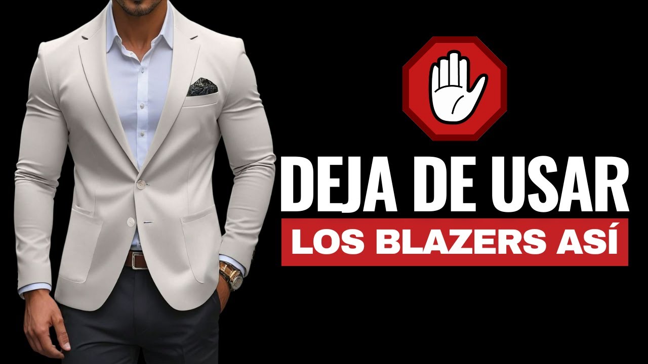 Cómo vestir BLAZERS con ELEGANCIA | Guía de Estilo