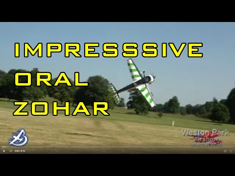 Orel Zohar Thrills the Crowd with Pilot RC Laser V3 at Weston Park Model Air Show 2022