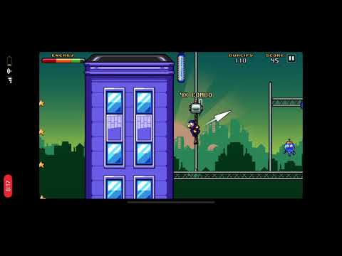 Urban Ninja Gameplay: Passing Very Early levels, Ninja Slide and Bubbles — Donut Games