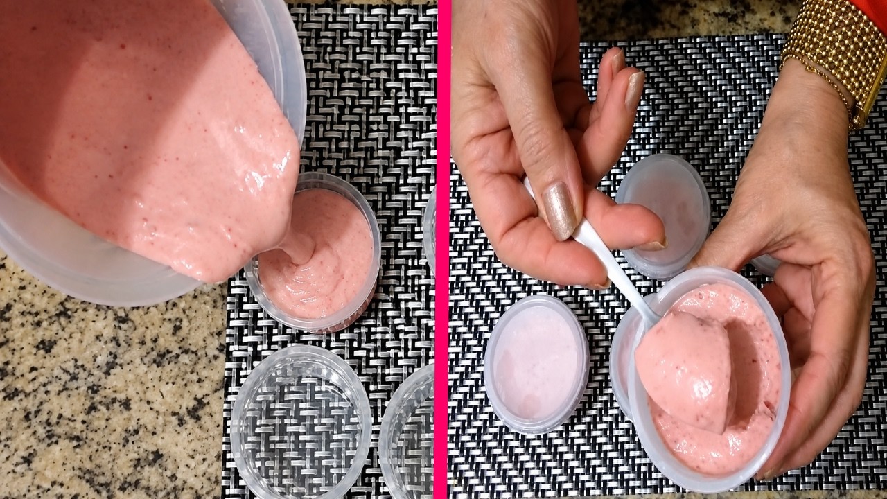 DANONINHO  Saudável, Feito em Casa 🍓  MARILENE SARAH FIALHO