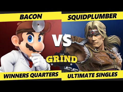 The Grind 196 Winners Quarters - BacoN (Dr. Mario) Vs. Squidplumber (Simon) Smash Ultimate - SSBU