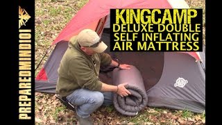 KingCamp Deluxe Double Self Inflating Air Mat - Preparedmind101