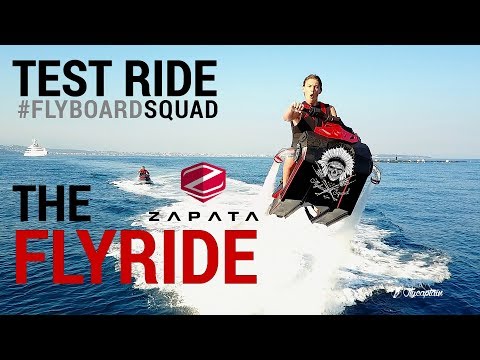 The Flyboard Squad testing the Flyride by Zapata Racing on SOLID