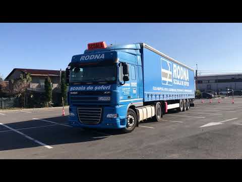 Parcare laterală cu "TIR"-ul