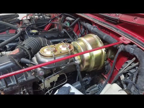 Dave's Customs Brake Booster and Master Cylinder Install - Jeep Wrangler YJ