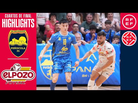 Resumen #PrimeraDivisiónFS Servigroup Peñíscola 7(4)-7(1) ElPozo Murcia Costa Cálida|Cuartos playoff