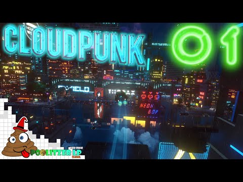 Cloudpunk #01 - Cyberpunkatmosphäre pur! | Lets Play Cloudpunk deutsch german