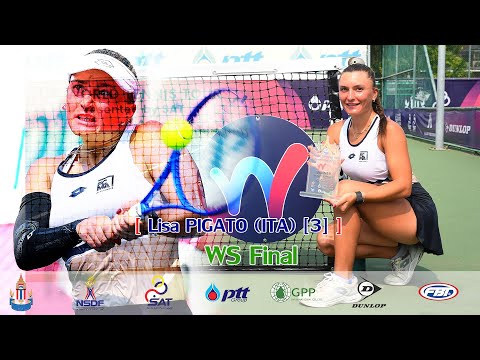 ITF World Tennis Tour Presented by SAT [2] WS Final - Lisa PIGATO ITA 3 VS Hiromi ABE JPN