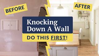 Knocking down a wall? Who to hire, Costs & the RISKS involved 😬
