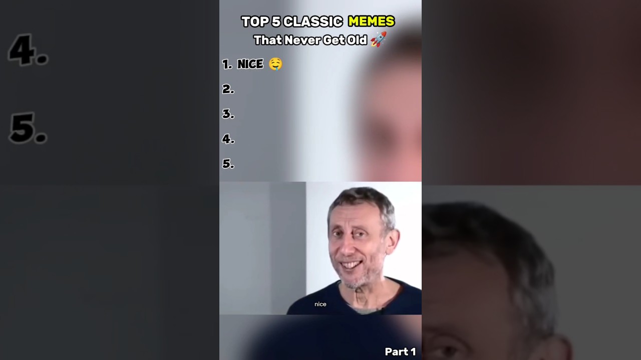Top 5 classic Memes That never Get Old | Part 1 #funny #top5 #memes #comedy #shorts