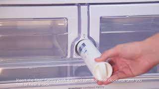 Waterdrop Plus DA29-00020B Refrigerator Water Filter Installation Video