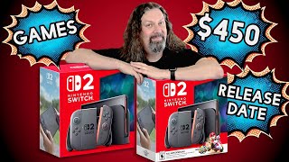 Switch 2 - EVERYTHING REVEALED! (Price, Hardware, Games, Release Date & More!)