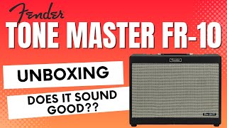 Video thumbnail for Fender Tone Master FR-10 UNBOXING (Plus Demo, First Thoughts and Comparison) by Woodyard Music