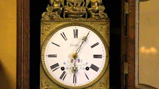 preview picture of video 'Country French Oak Tall Case Grandfather Clock W-C2781'