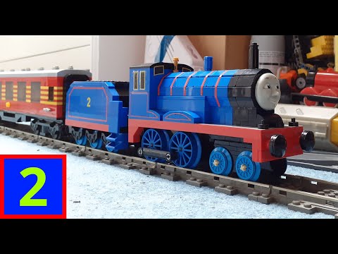 Lego Edward in action